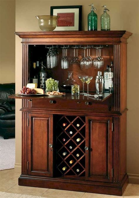 Gorgeous Small Corner Wine Cabinet Ideas For Home Look More Beautiful 01