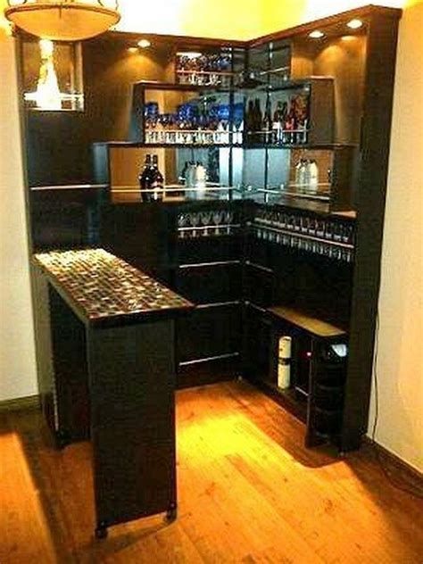 Gorgeous Small Corner Wine Cabinet Ideas For Home Look More Beautiful 11
