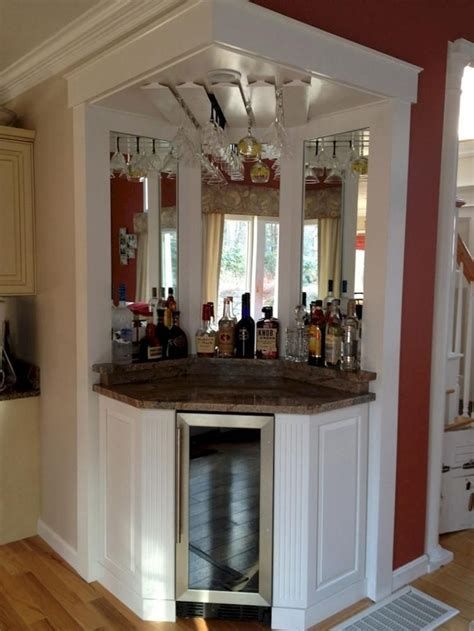 Gorgeous Small Corner Wine Cabinet Ideas For Home Look More Beautiful 13