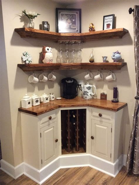 Gorgeous Small Corner Wine Cabinet Ideas For Home Look More Beautiful 26