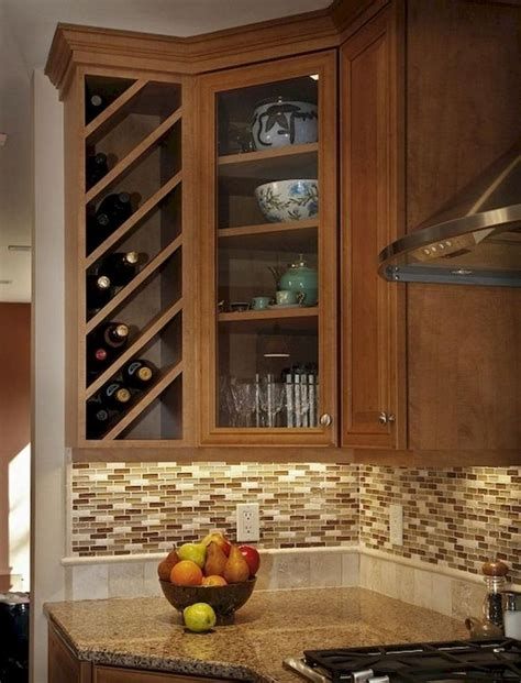 Gorgeous Small Corner Wine Cabinet Ideas For Home Look More Beautiful 32