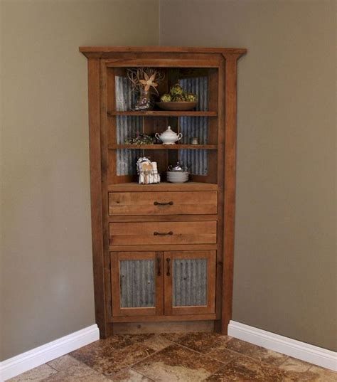 Gorgeous Small Corner Wine Cabinet Ideas For Home Look More Beautiful 33