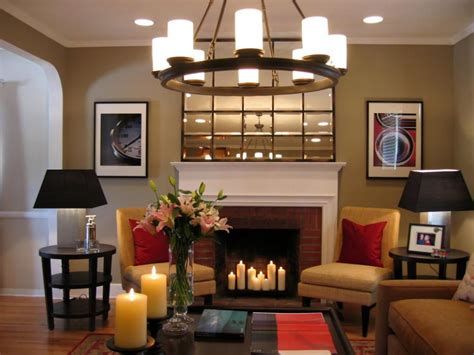 Living Room Design Ideas With Fireplace 24