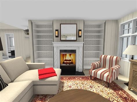 Living Room Design Ideas With Fireplace 27