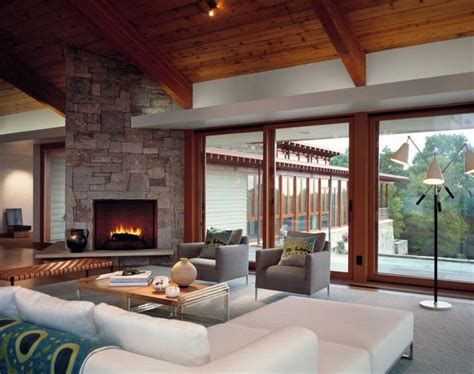 Living Room Design Ideas With Fireplace 33