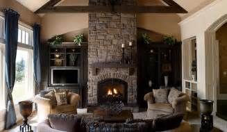 Living Room Design Ideas With Fireplace 38