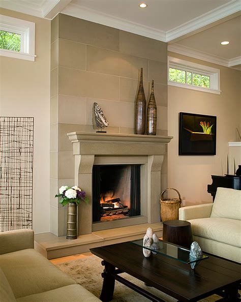 Living Room Design Ideas With Fireplace 39