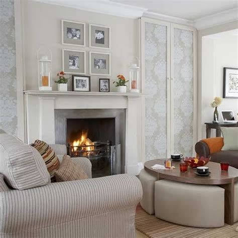 Living Room Design Ideas With Fireplace 41
