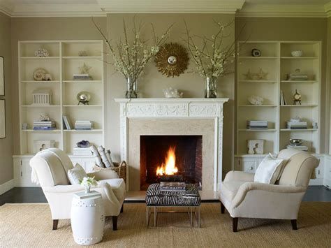 Living Room Design Ideas With Fireplace 43