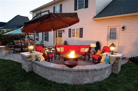 Perfect Fire Pit Design Ideas For Winter Season Decoration 07