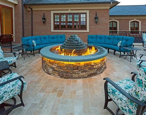 Perfect Fire Pit Design Ideas For Winter Season Decoration 29