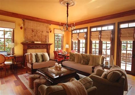 Warm Rustic Family Room Designs For The Winter 14