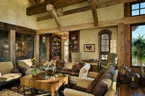 Warm Rustic Family Room Designs For The Winter 25