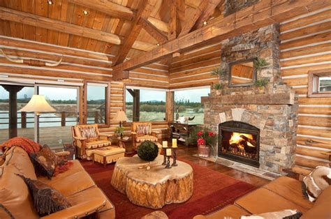 Warm Rustic Family Room Designs For The Winter 35