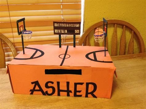 Amazing Valentine Shoe Box Decorating Ideas Basketball Ideas 26