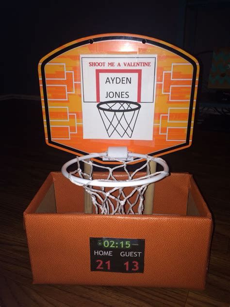 Amazing Valentine Shoe Box Decorating Ideas Basketball Ideas 32