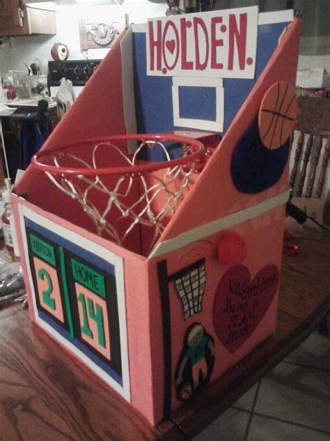 Amazing Valentine Shoe Box Decorating Ideas Basketball Ideas 36