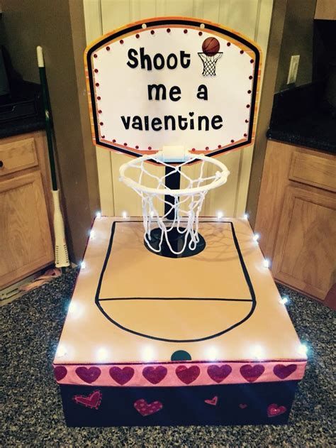 Amazing Valentine Shoe Box Decorating Ideas Basketball Ideas 41