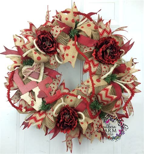 Awesome Burlap Valentine Decorations Ideas 29