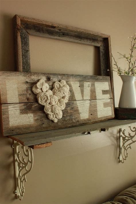 Comfy Shabby Chic Wall Signs Plaques Ideas 05
