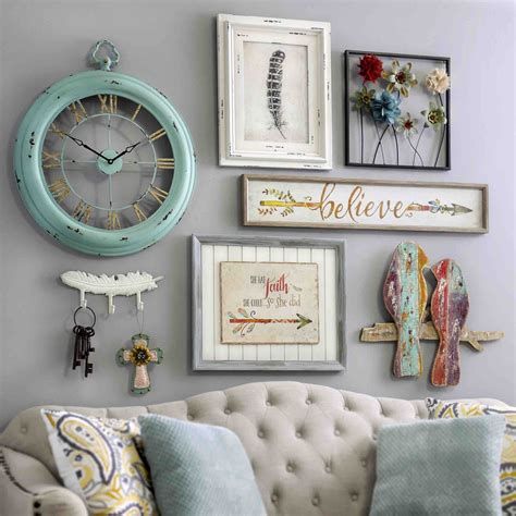 Comfy Shabby Chic Wall Signs Plaques Ideas 27
