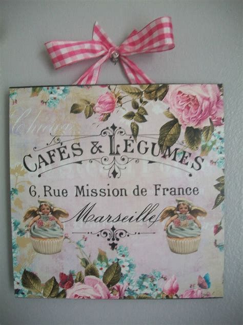 Comfy Shabby Chic Wall Signs Plaques Ideas 42