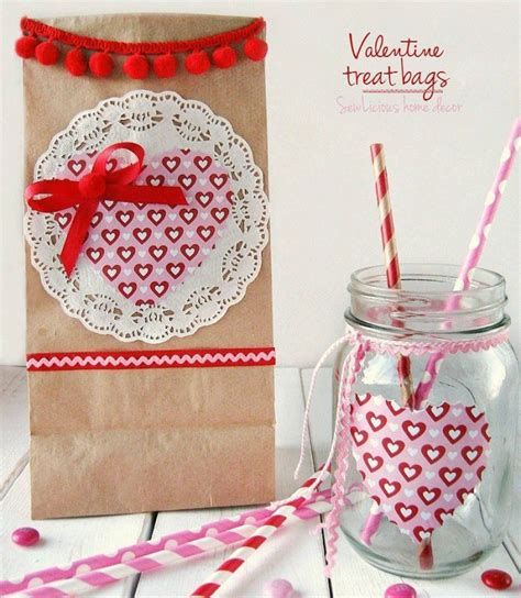 Cool Printable Valentine Bag Decorations Ideas 09