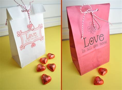 Cool Printable Valentine Bag Decorations Ideas 20