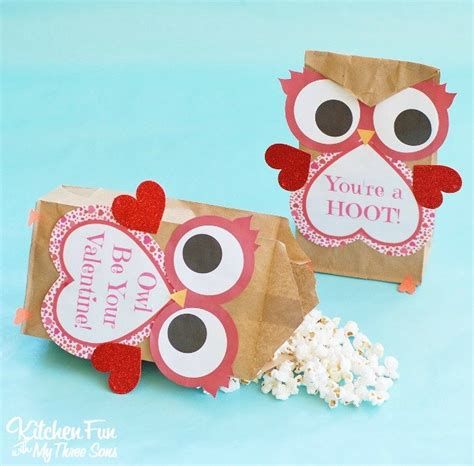 Cool Printable Valentine Bag Decorations Ideas 45