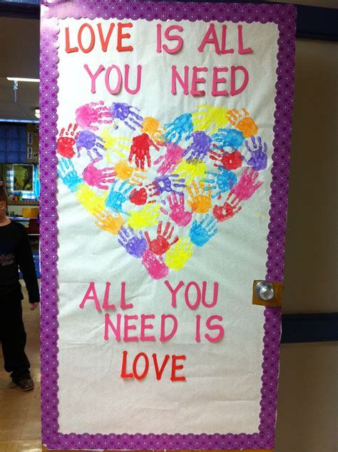 30+ Cozy Valentines Day Classroom Door Decorations Ideas