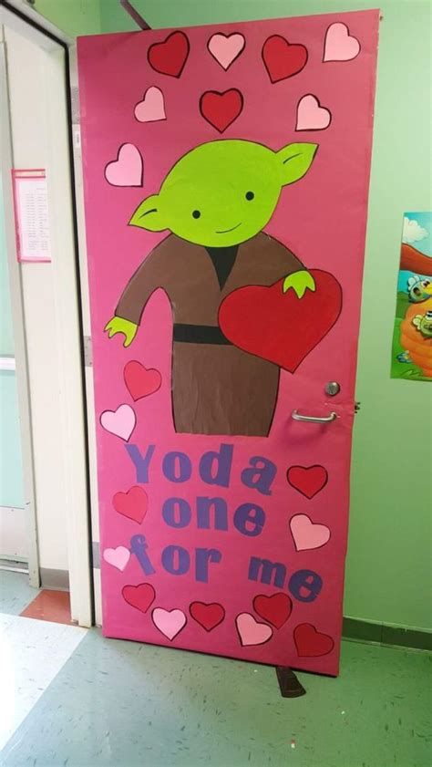 Cozy Valentines Day Classroom Door Decorations Ideas 16