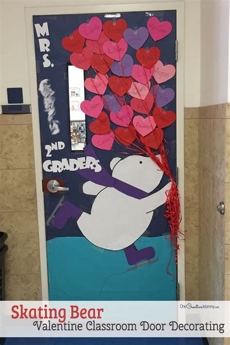 Cozy Valentines Day Classroom Door Decorations Ideas 18