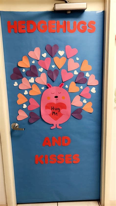 Cozy Valentines Day Classroom Door Decorations Ideas 20