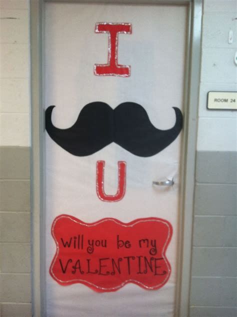 Cozy Valentines Day Classroom Door Decorations Ideas 21
