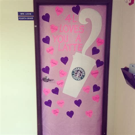 Cozy Valentines Day Classroom Door Decorations Ideas 36