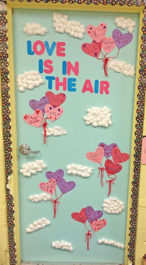 Cozy Valentines Day Classroom Door Decorations Ideas 40