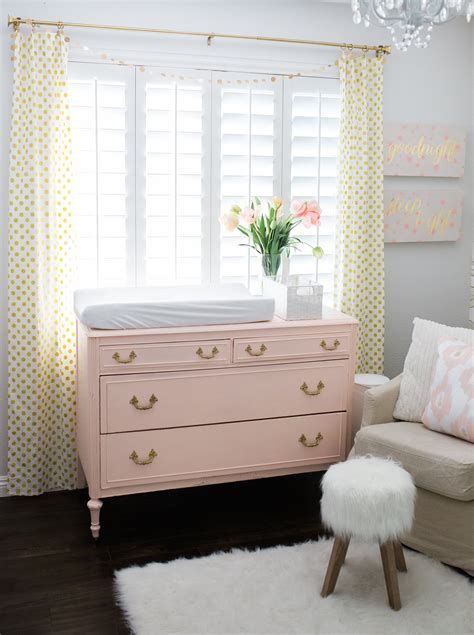 Warm Shabby Chic Baby Changing Table Ideas 01