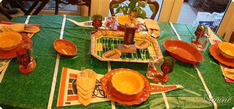 Adorable Super Bowl Table Decoration Ideas 07