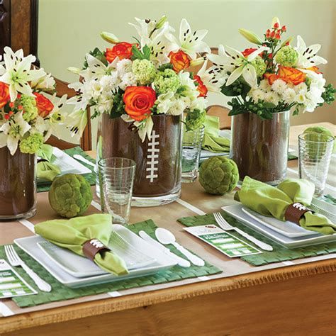 Adorable Super Bowl Table Decoration Ideas 10