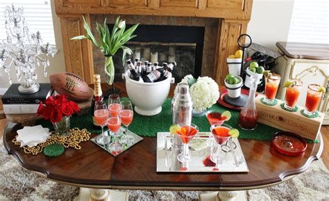 Adorable Super Bowl Table Decoration Ideas 45