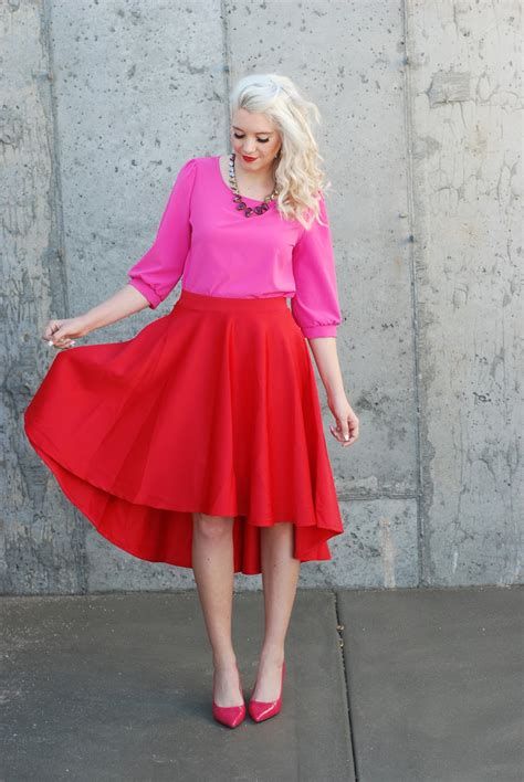 Amazing Pink And Red Dresses Ideas 17