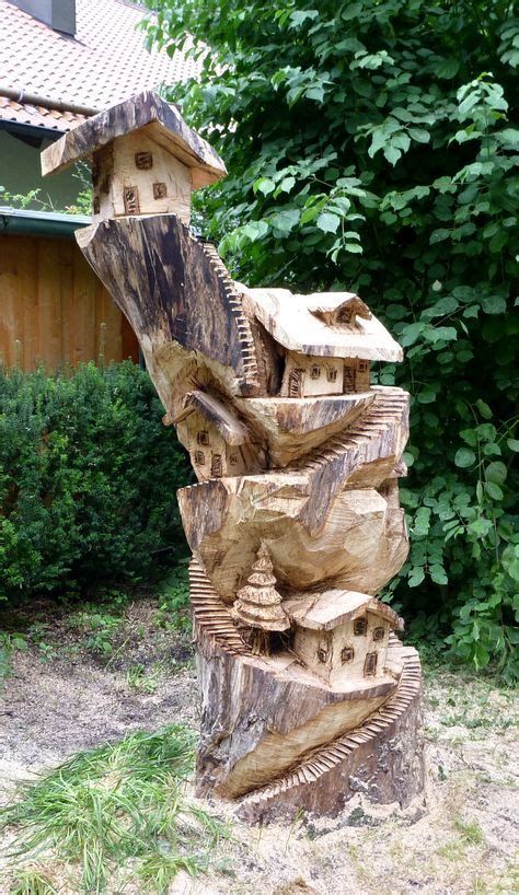 Amazing Wood Yard Art Ideas 30