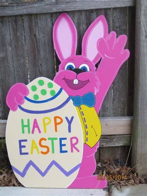 Awesome Wooden Easter Yard Decorations 01