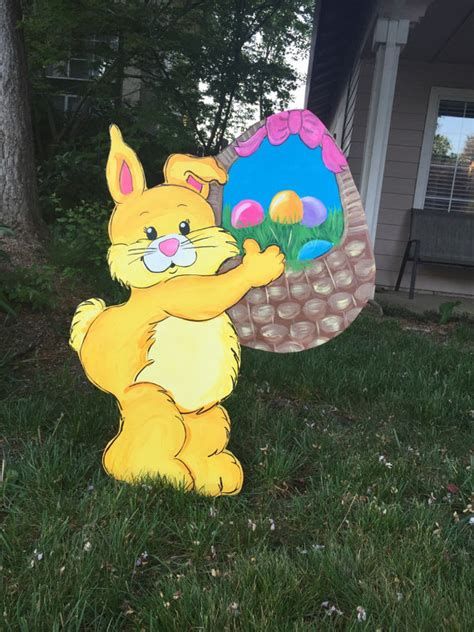 Awesome Wooden Easter Yard Decorations 04