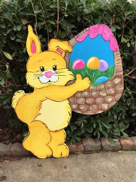 Awesome Wooden Easter Yard Decorations 05