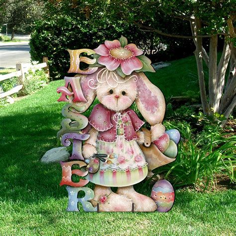 Awesome Wooden Easter Yard Decorations 19