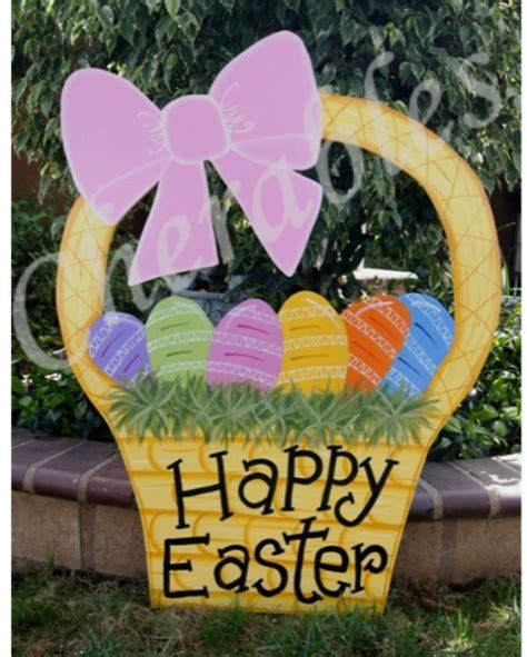 Awesome Wooden Easter Yard Decorations 21