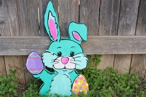 Awesome Wooden Easter Yard Decorations 36