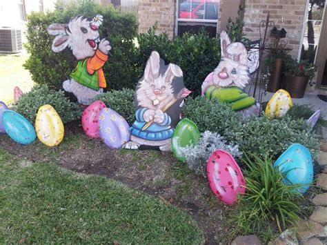 Awesome Wooden Easter Yard Decorations 39