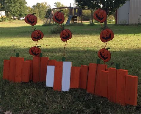 Beautiful Wooden Pumpkins For Yard 27